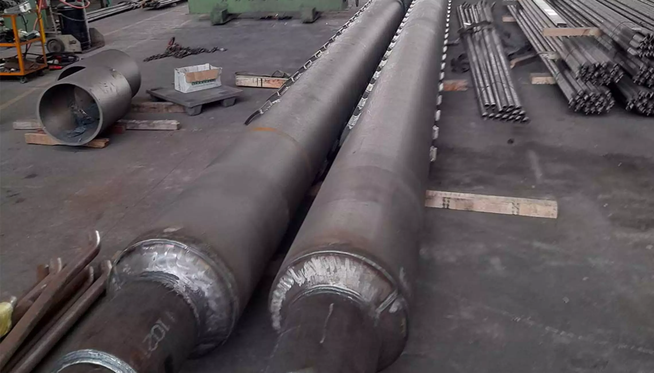 Pieux d’ancrage de 24 mètres fabriqués pour Marti Arc Jura